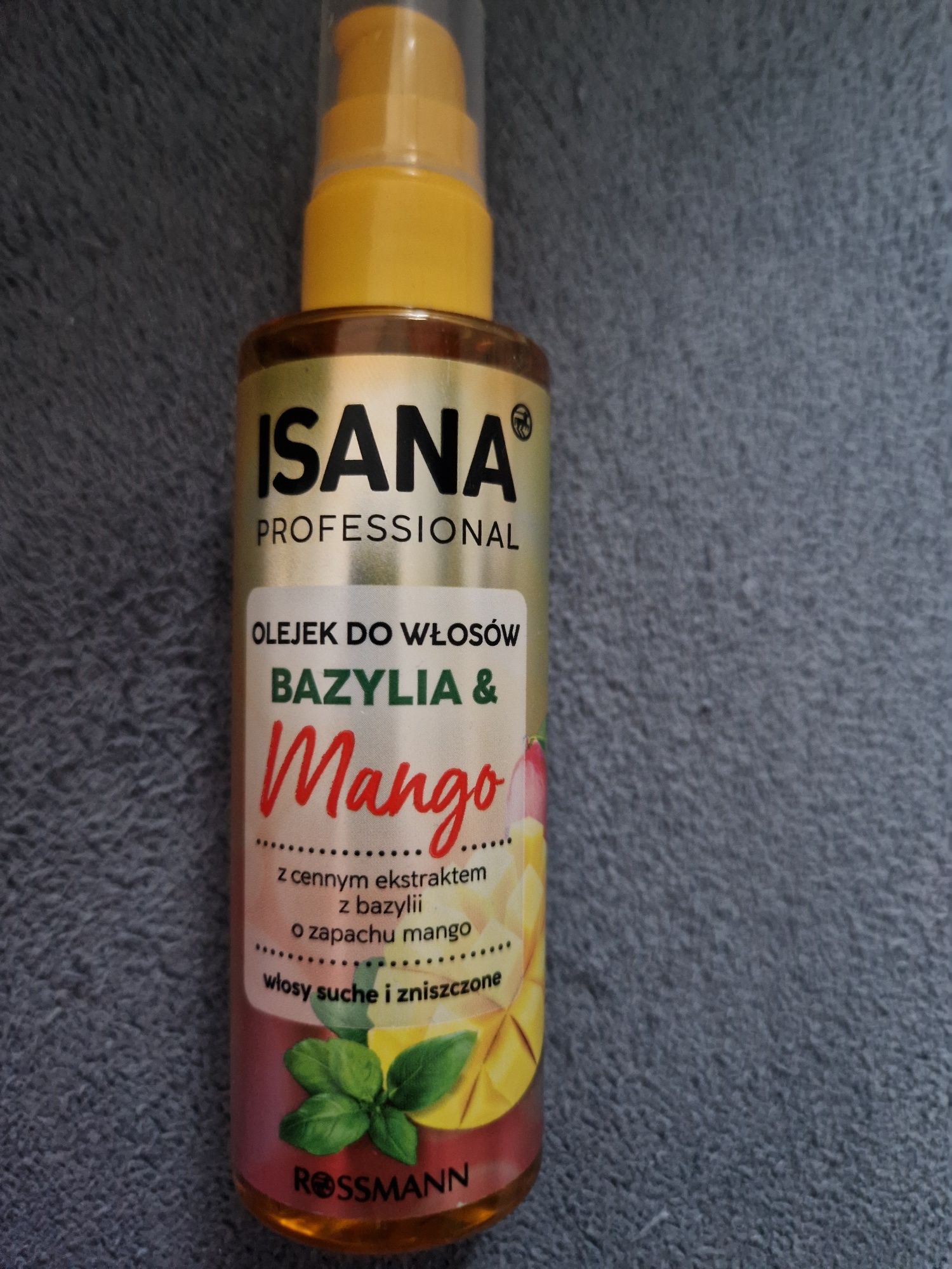Isana olejek bazylią i mango