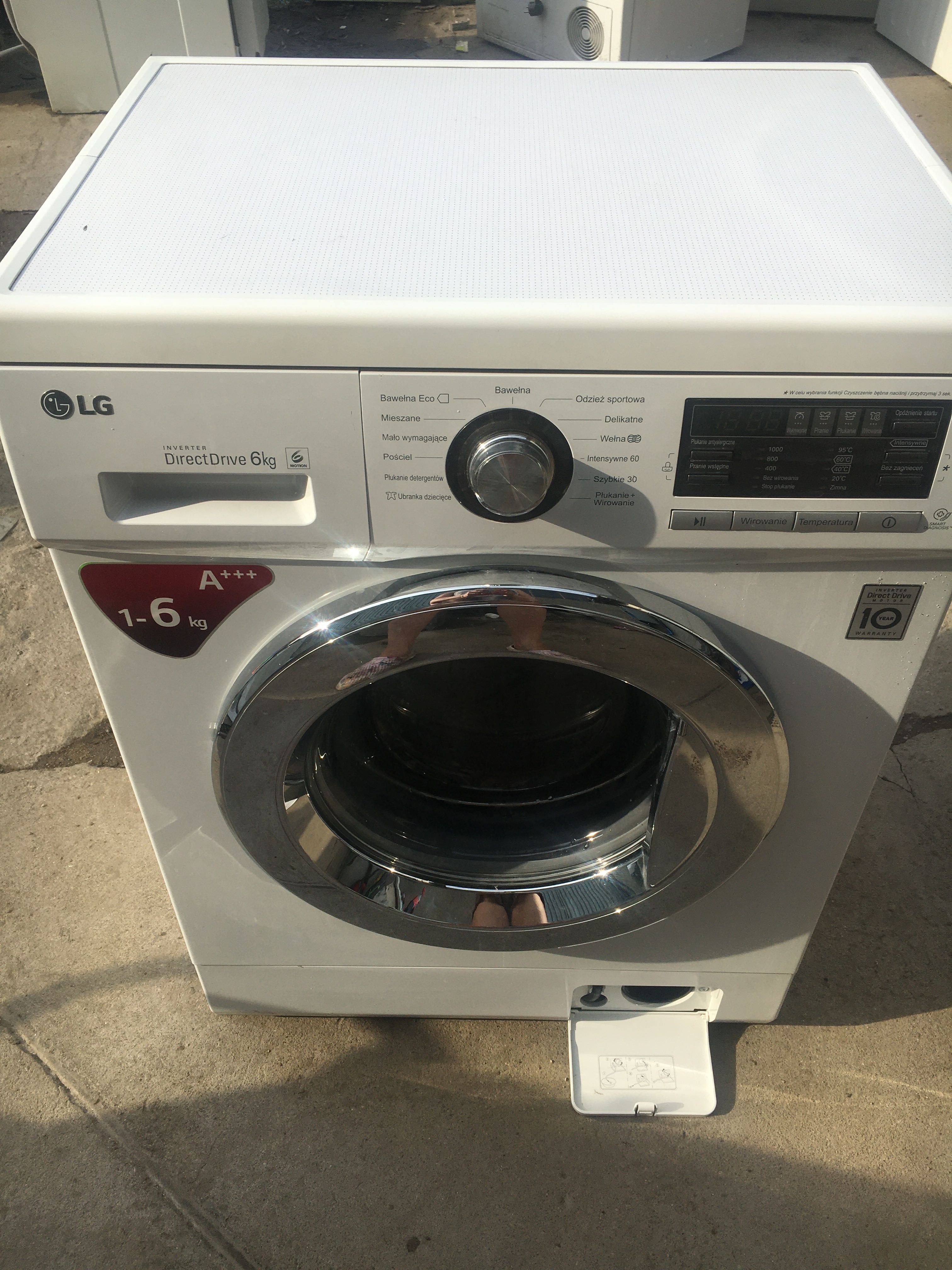 Sprzedam pralkę LG Direct Drive 6kg! gwarancja + transport gratis!