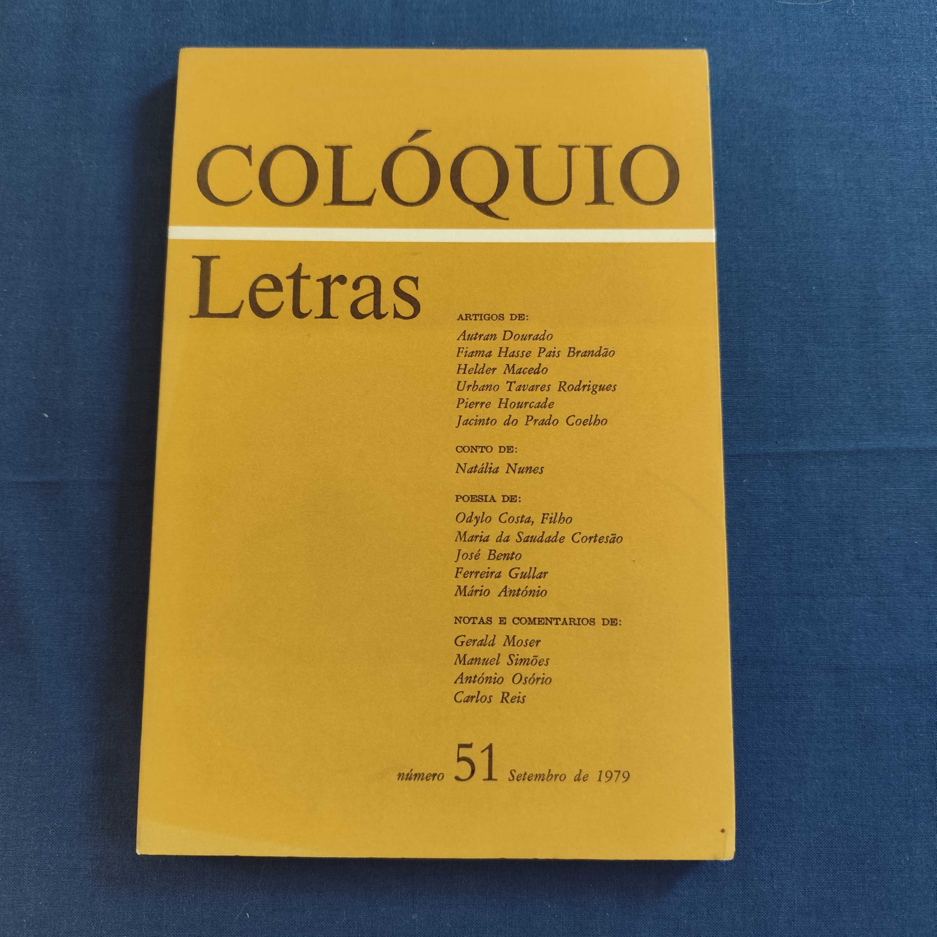 Revista Colóquio Letras 51 - Setembro 1979