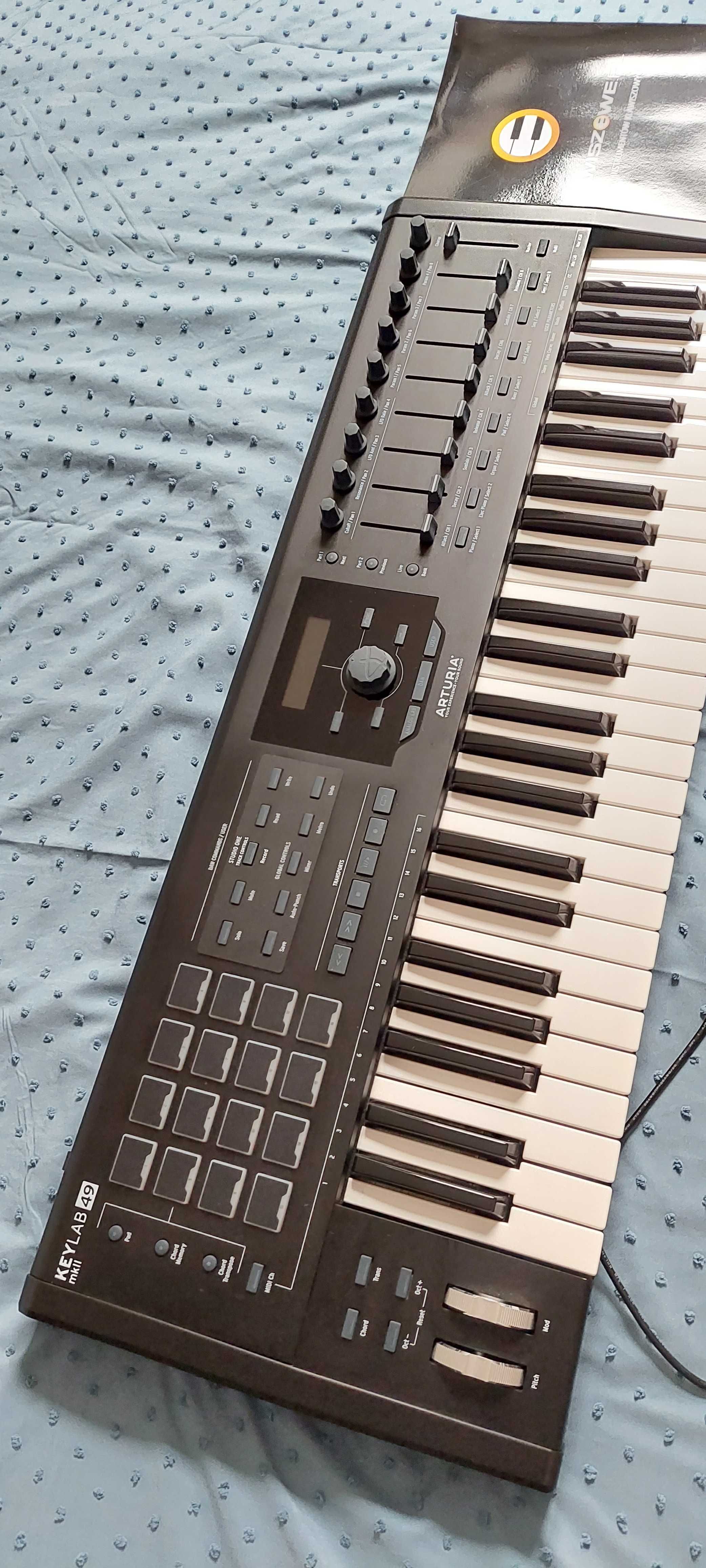 ARTURIA Keylab mkII 49 Black - znakomita midi klawiatura sterująca :)