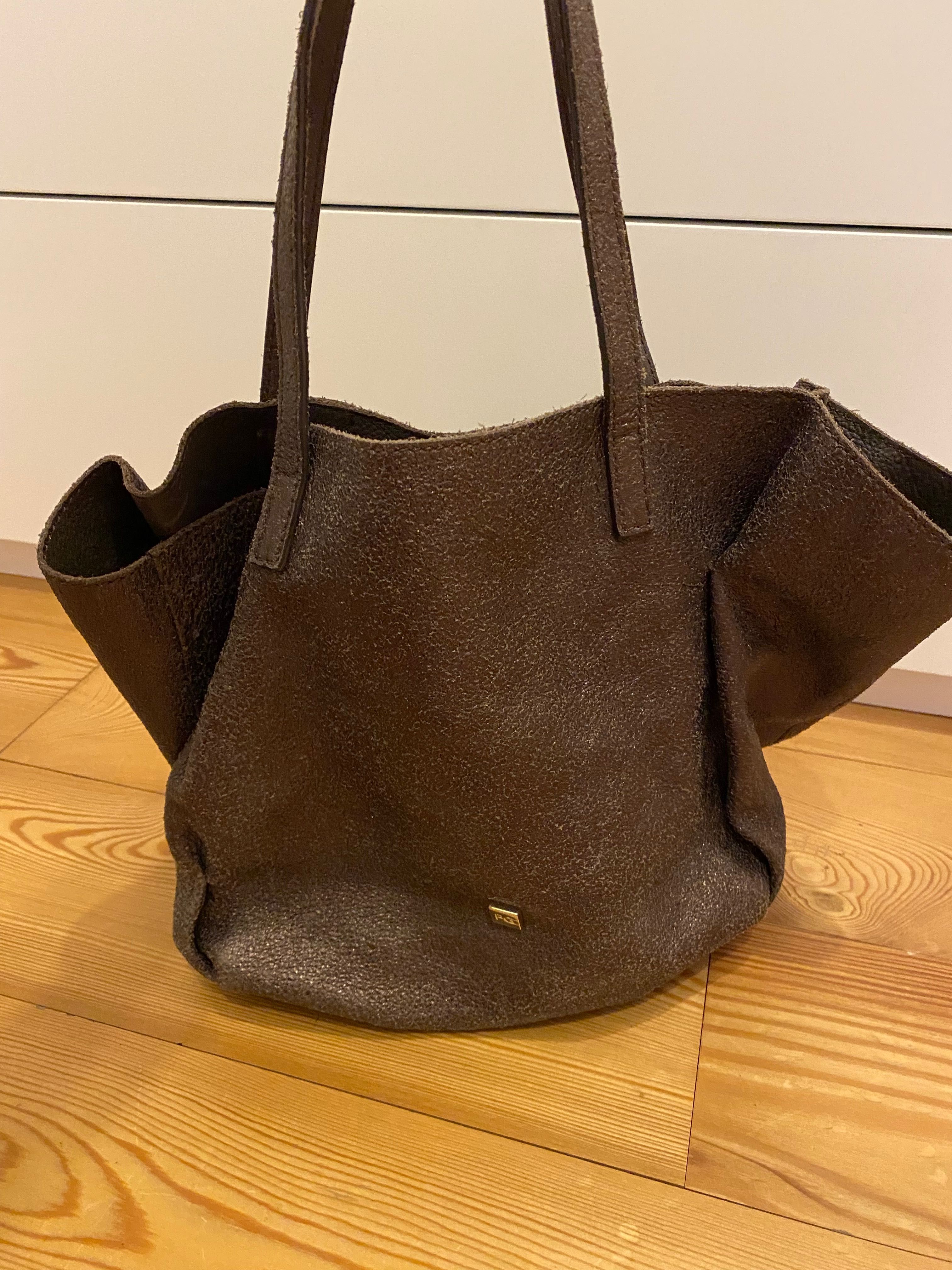 Bolsa Purificación García Castanho Bronze