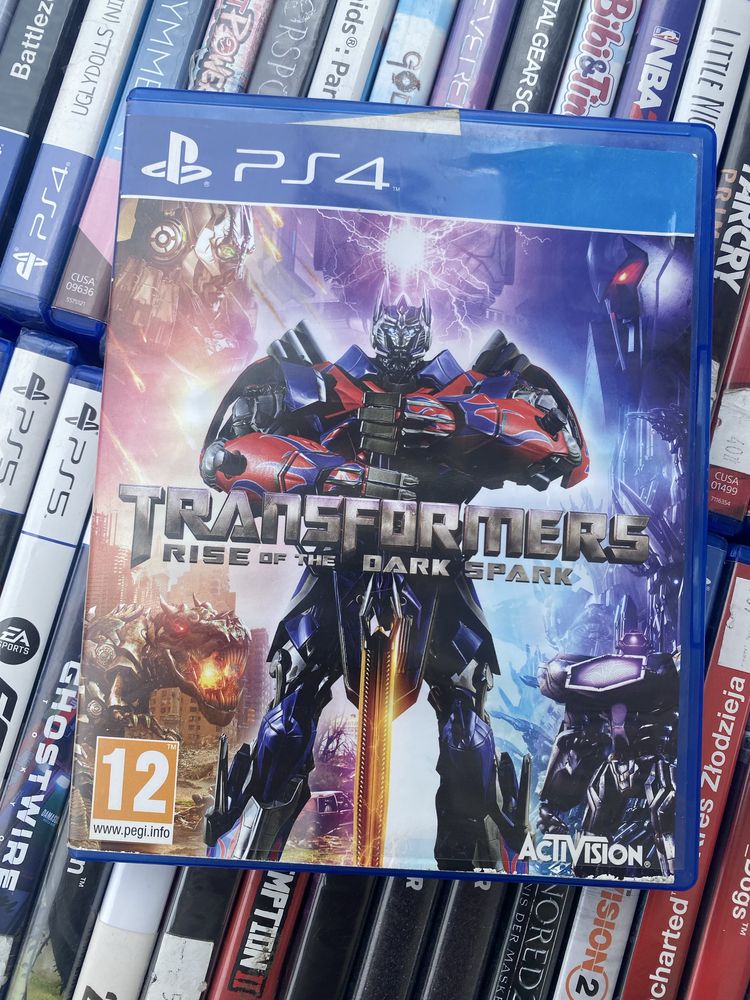 Gra Transformers Rise of the Dark Spark Sony PS4 PS5 Play Station