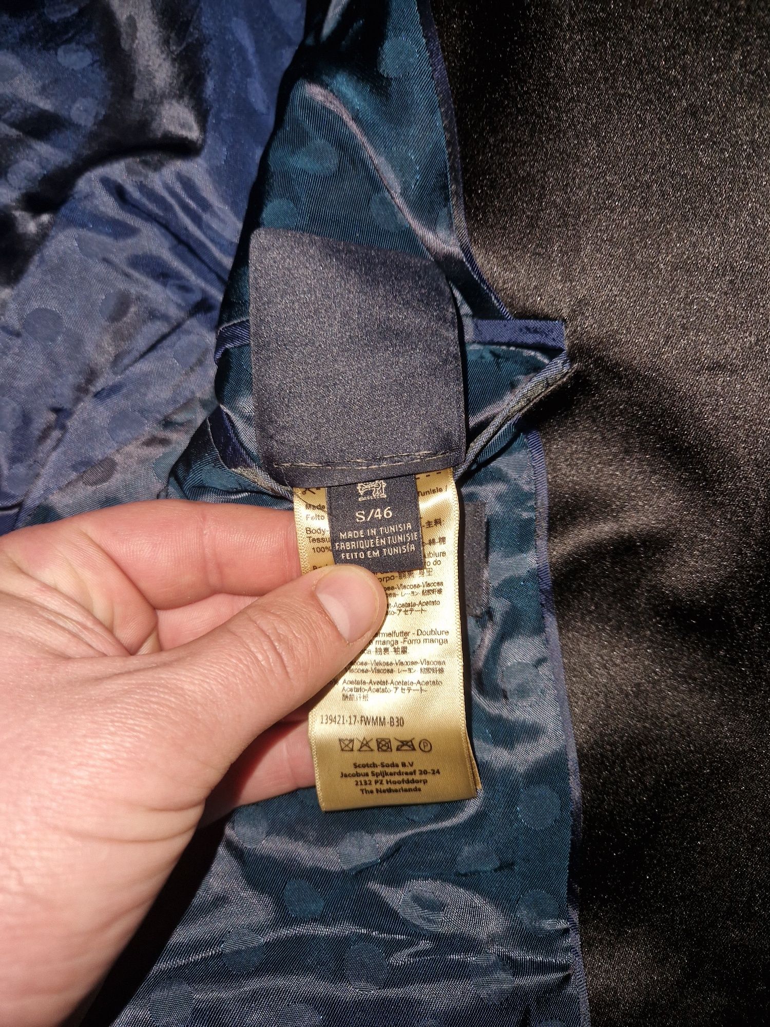 New костюм велюр scotch and soda