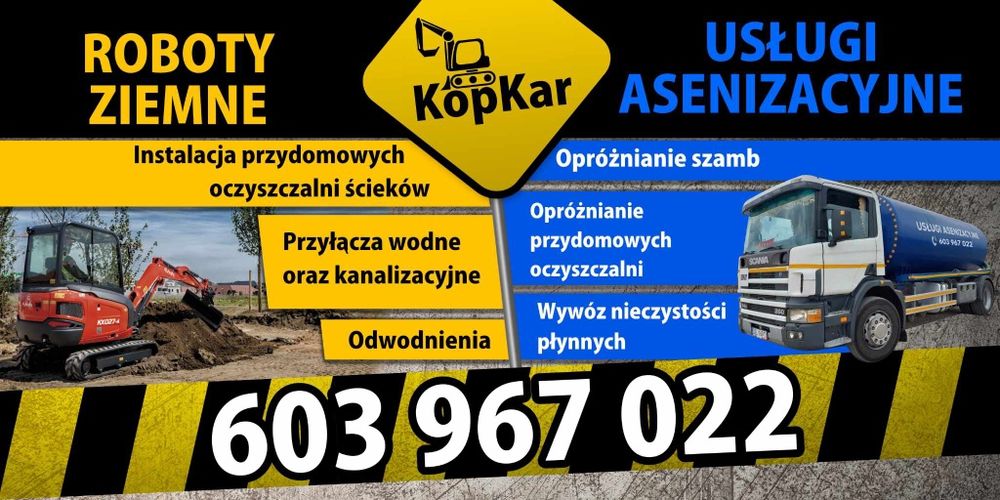 Wywóz Szamb oraz Przydomowych Oczyszczalni Ścieków