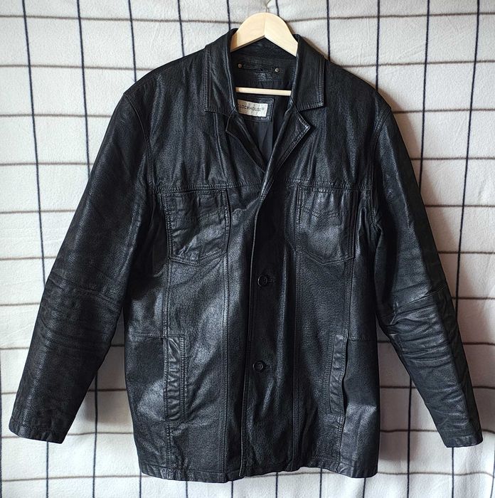 Kurtka/marynarka skórzana, męska, C&A, XXL