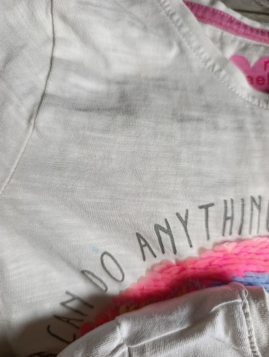 Paka ubranek na lato roz 110