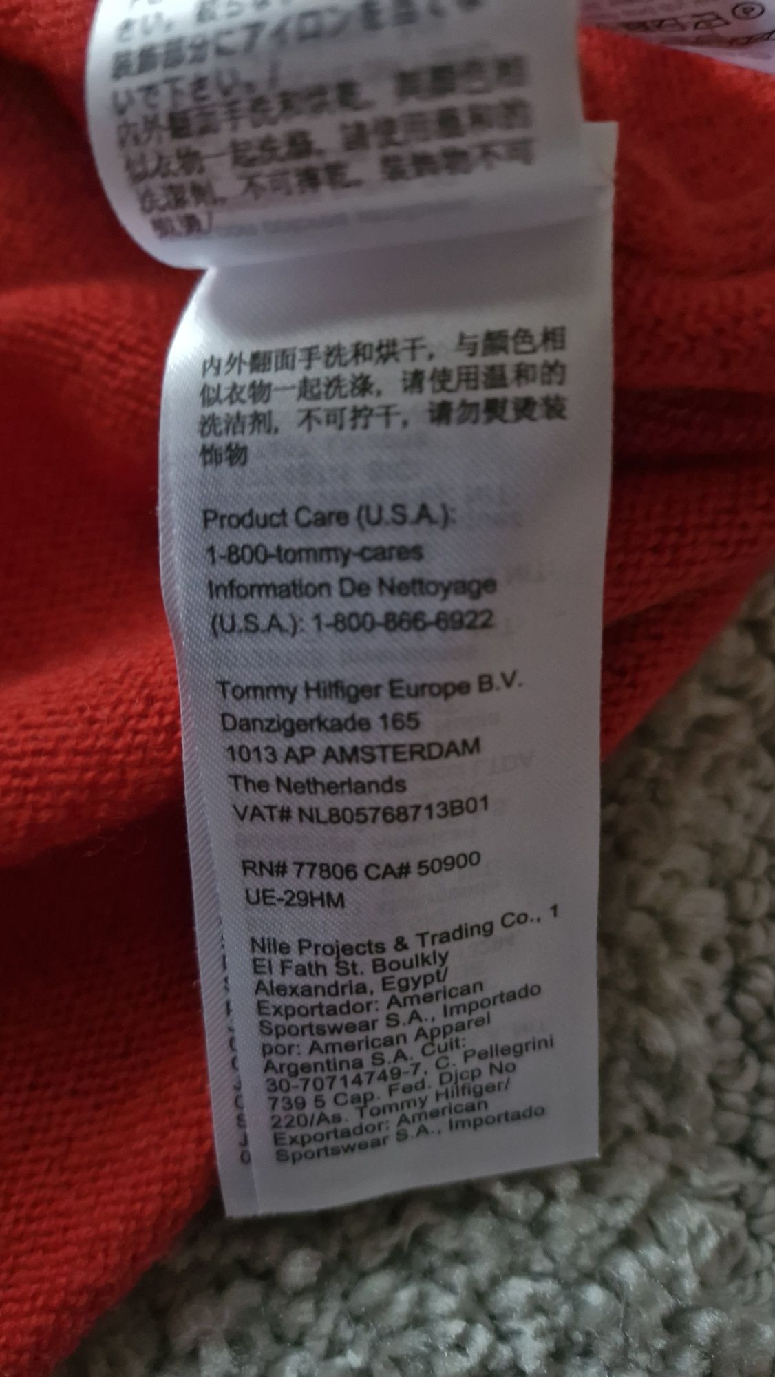 Tommy  Hilfiger wełniany sweter damski