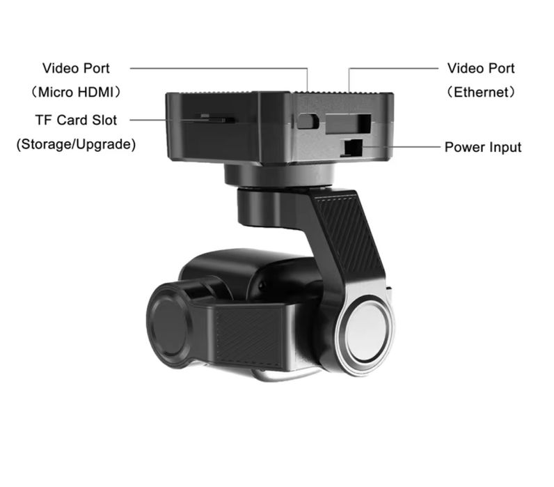 Камера з гімблом SIYI A8 mini 4K 8MP Ultra HD 6X Digital Zoom