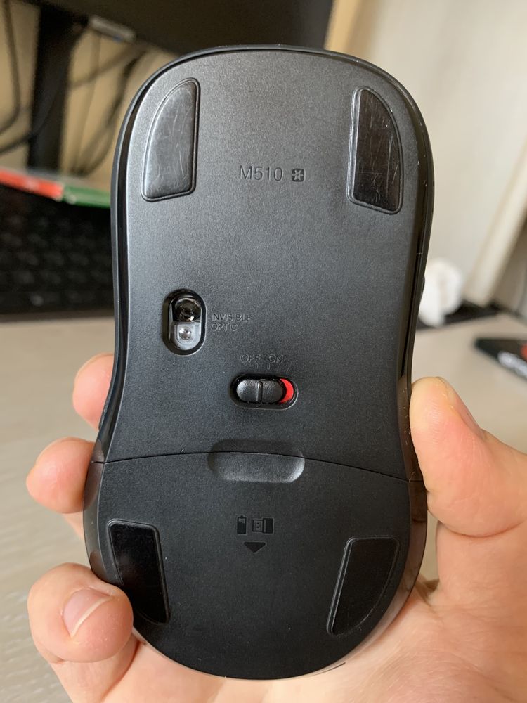 Мишка Logitech M510 Wireless Black