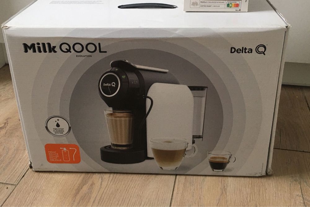 Nowy Ekspres kapsułkowy Delta Q MilkQool Evolution