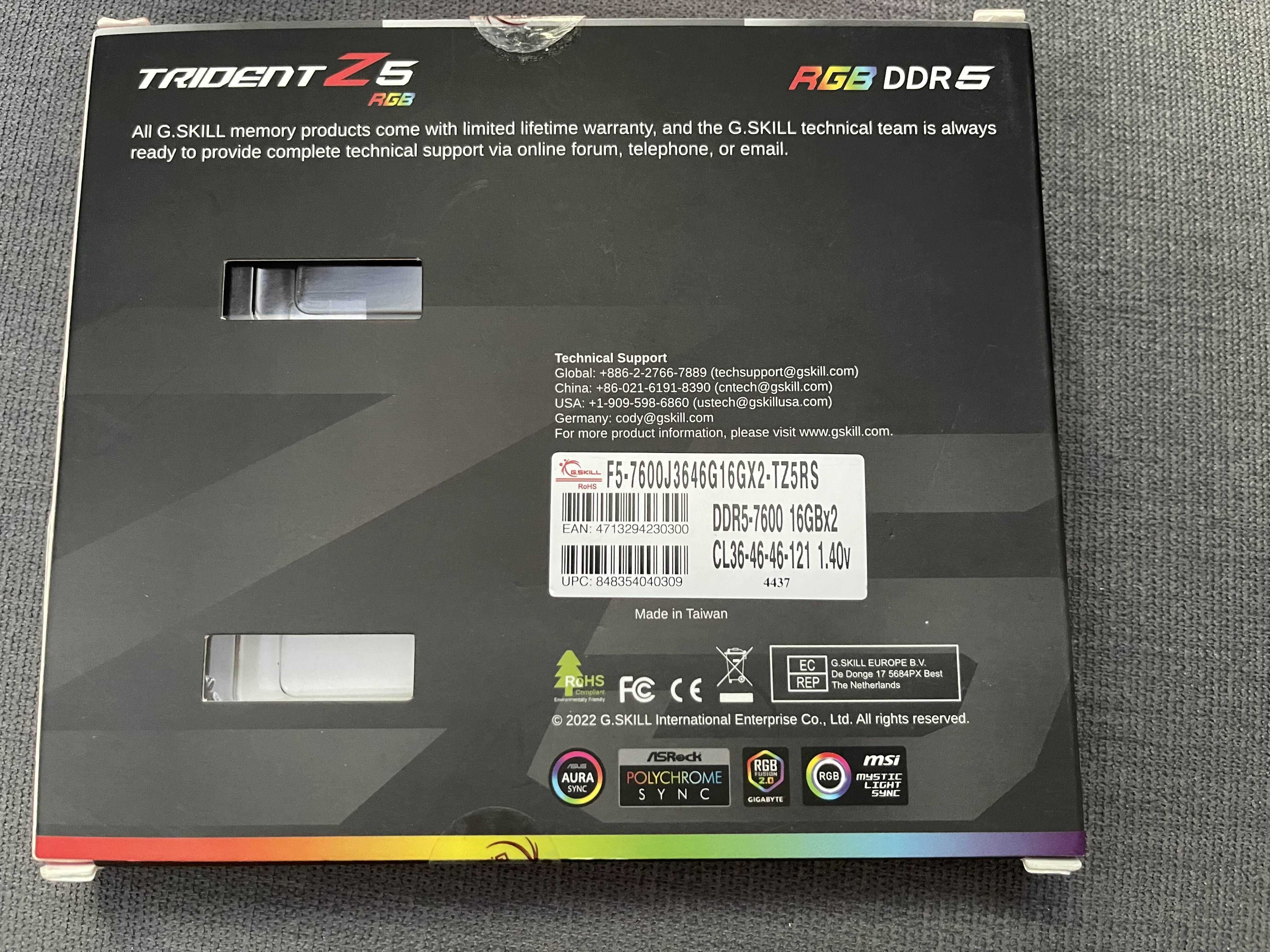 Комплектующие ПК Intel 14900K
Gigabyte Z790 AORUS ELITE AX DDR5-7600