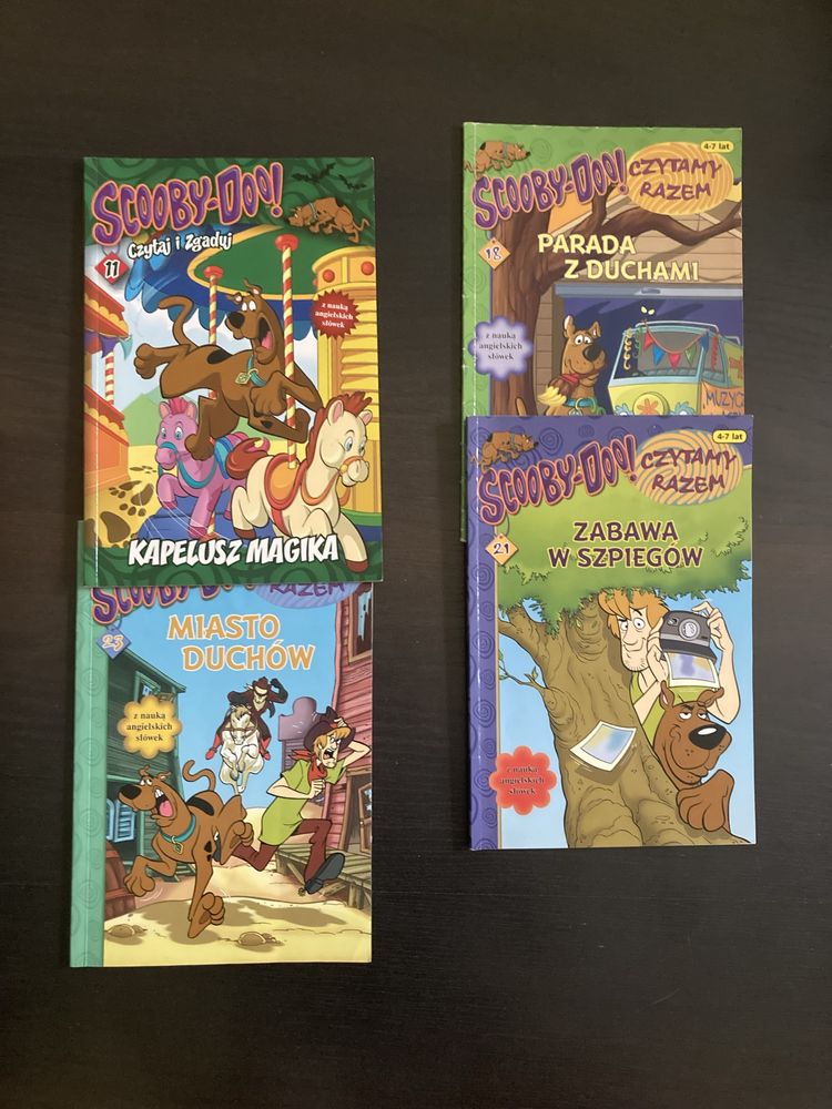 Zestaw książek Scooby- Doo