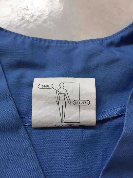 Pijama cirúrgico azul farda enfermeira médico auxiliar NOVO saúde