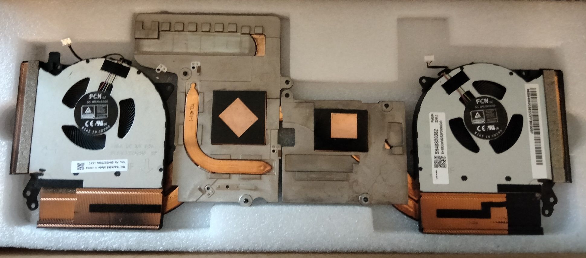 Радіатор Lenovo Legion 5 (5-15ACH6A) RX6600M,Ryzen 7 5800H