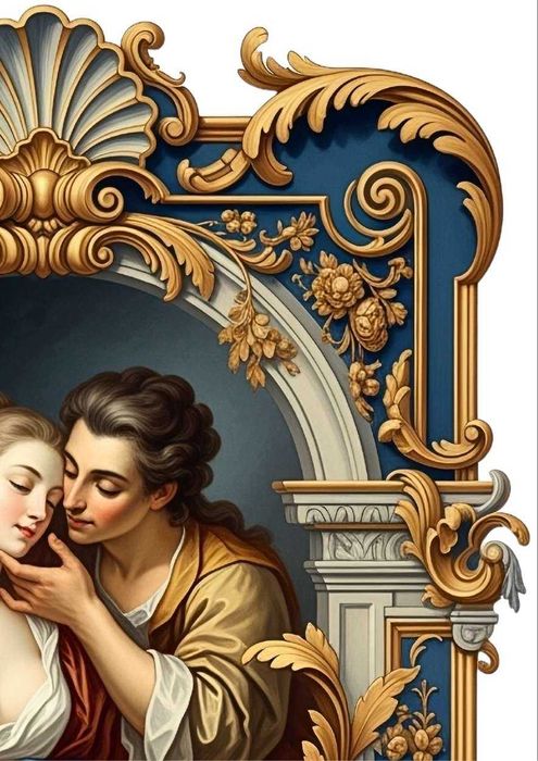 Architektura i Ornamentyka, XVIII wieczne wzornictwo, wielkość A3