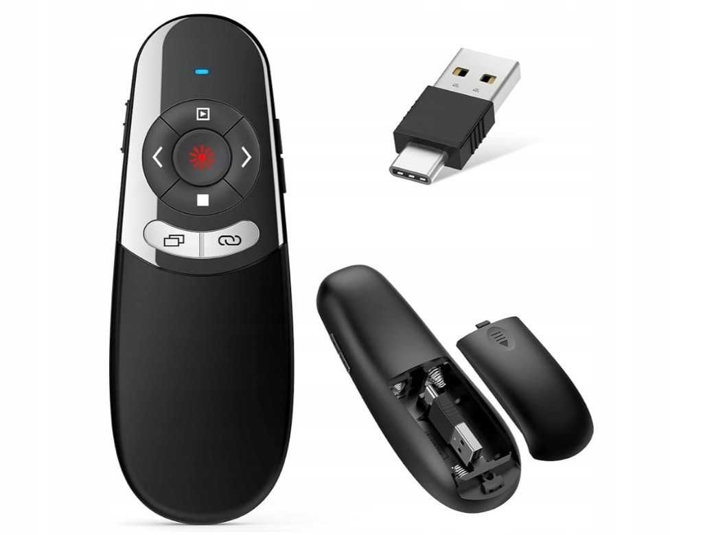 wielofunkcyjny wskaźnik laser do prezentacji pilot do laptopa usb-c