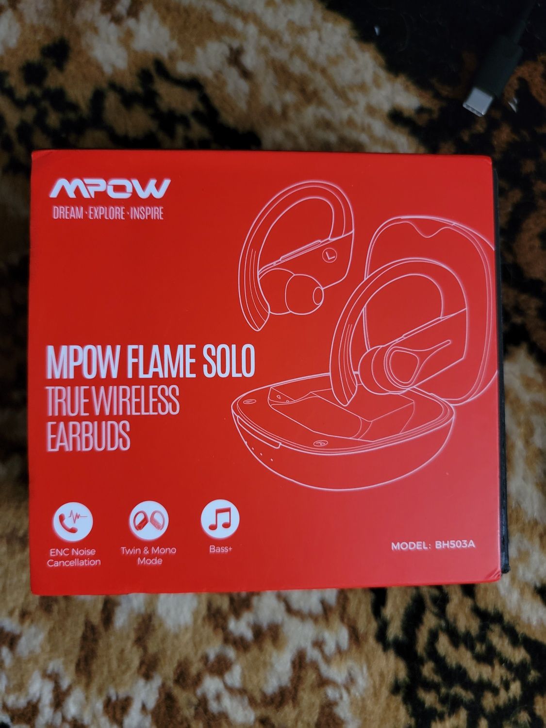 Наушники Mpow Flame Solo беспроводные, возможно отходит контакт