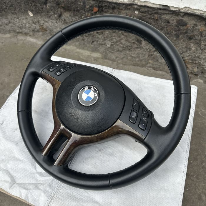 Спорт руль bmw e46 e39 e38 e53 x5 дерево м кермо бмв Е46 Е39 Е38 Х5 53