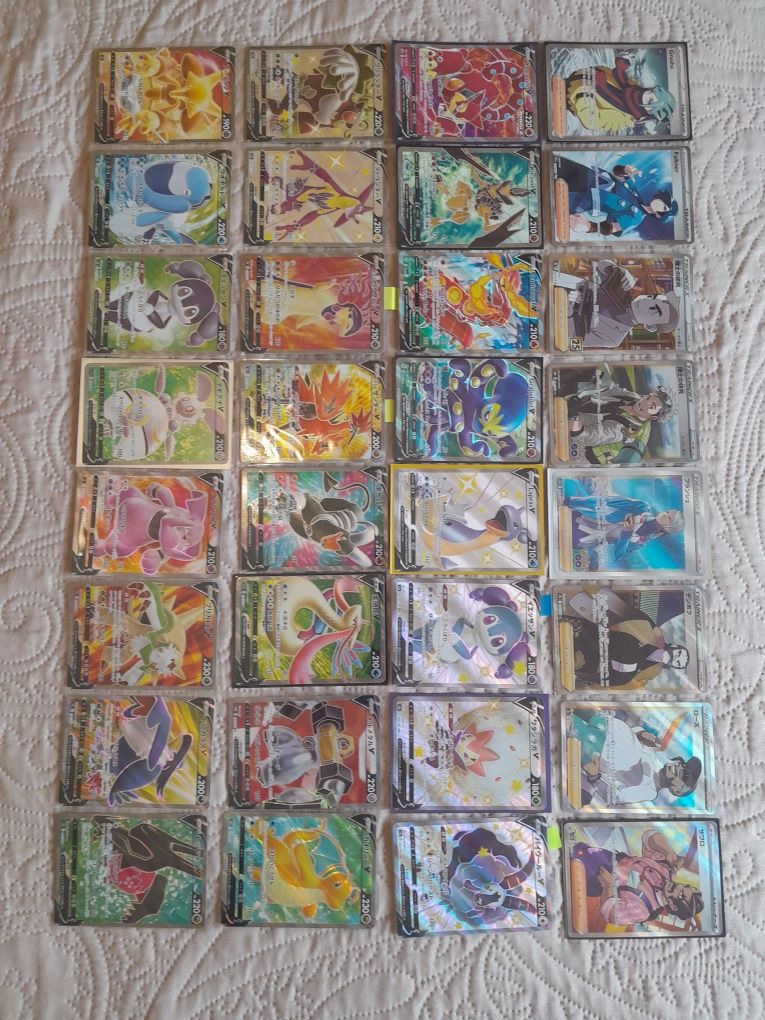 Cartas pokemon originais de vários sets