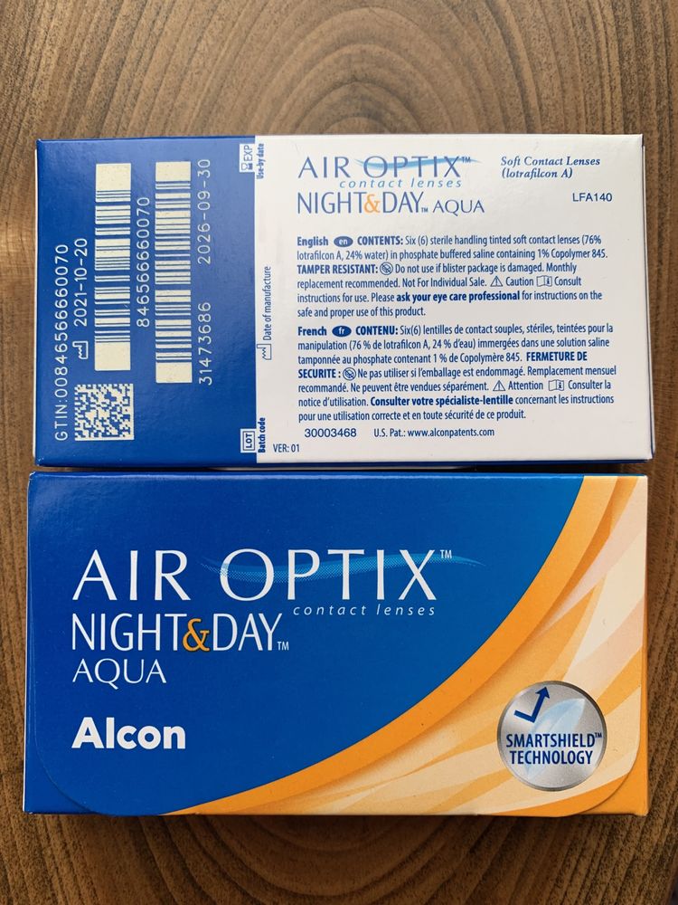 Лінзи Alcon Air optix