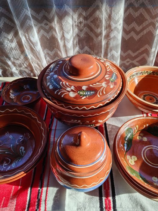 Глиняний посуд ссср.