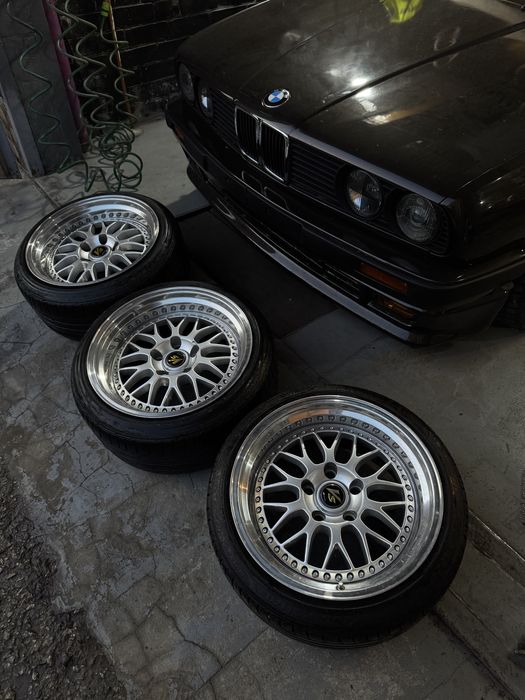 диски r17 5x120 9.5j ET38 bmw vs work ssr japan style bbs rotiform