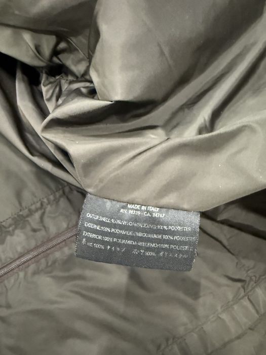 Куртка Prada Sport green nylon padding jacket
