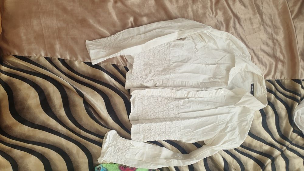 Biała bluzka koszula rozmiar 38