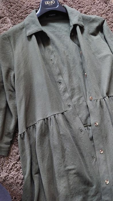 Sukienka Reserved r. S M khaki luźna