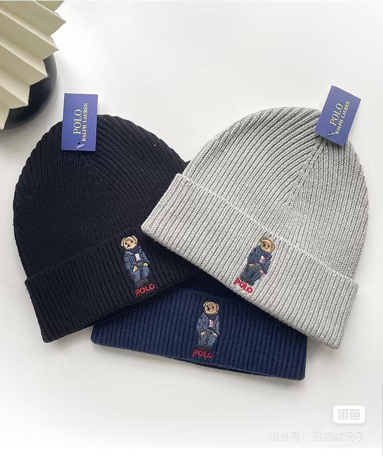 Czapka  polo ralph lauren z misiem