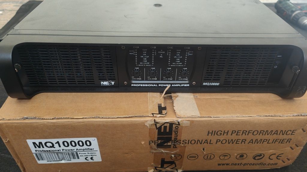 Amplificadores Next MQ 10000 -  2 unidades ainda disponíveis