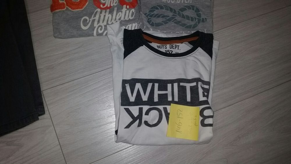 Zestaw paka ubrań r.152 Reserved Star Wars i inne