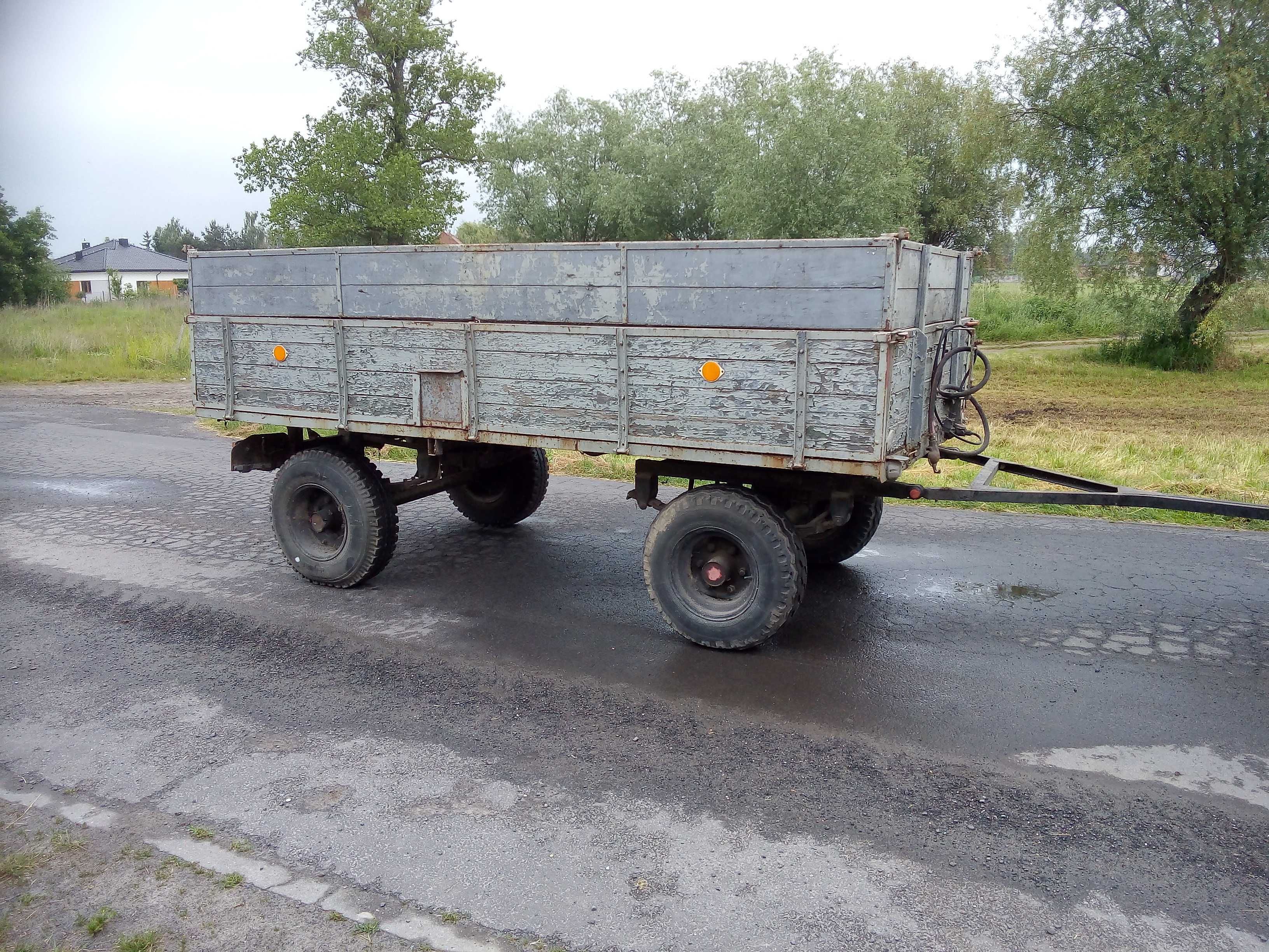 Przyczepa rolnicza D 45 Autosan sztywna kaczka KACZUSZKA