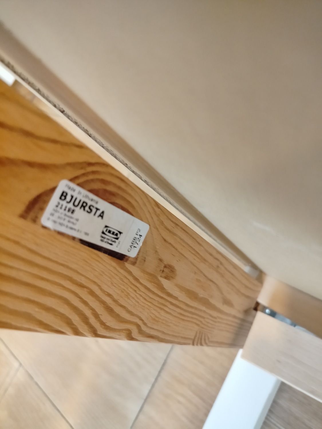 Stół rozkładany IKEA BJURSTA 90x90