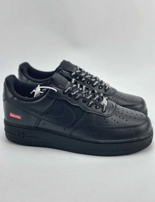 Buty meskie Nike Air Force 1 Low Supreme Black R.36.5