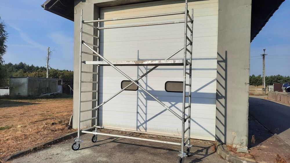 Rusztowania Aluminiowe zasięg roboczy 5 m.