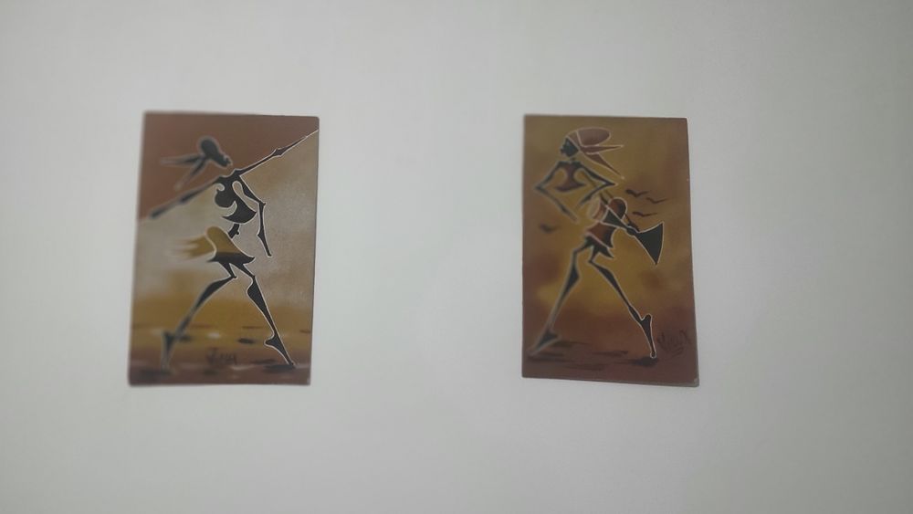 Conjunto decorações Africanas