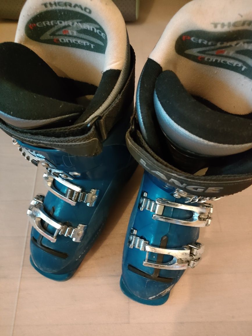Lange buty narciarskie niebieski