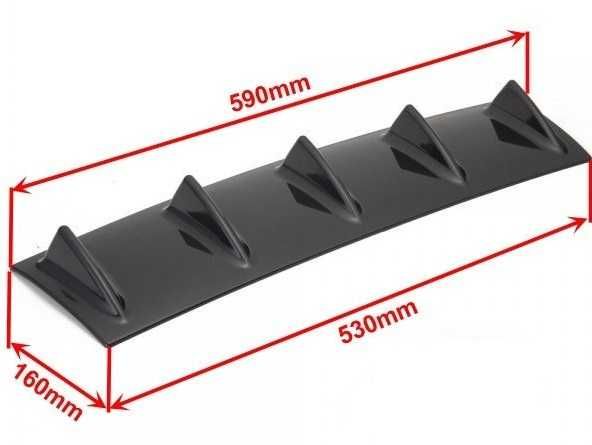 DYFUZOR Dokładka Spojler x5 Shark Wing Fin x7 UNIWERSALNY Sklep Tuning