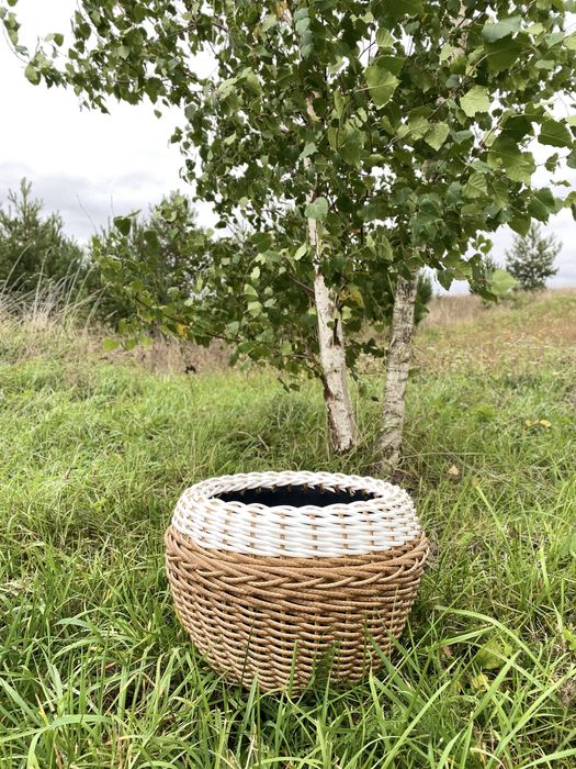 Вироби з ротангу, кашпо, дровниці, вазони