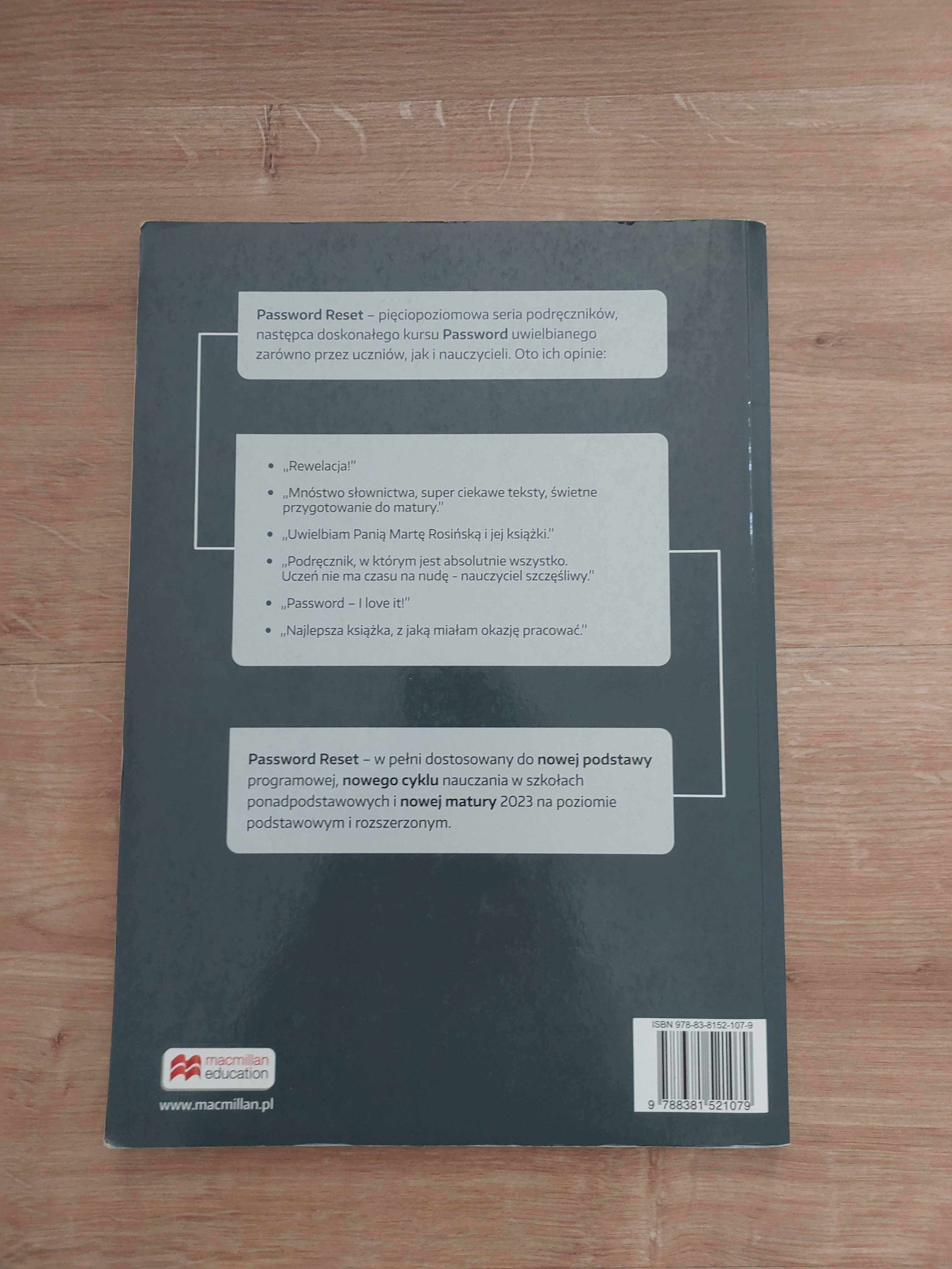 Password Reset B2 - Student's Book