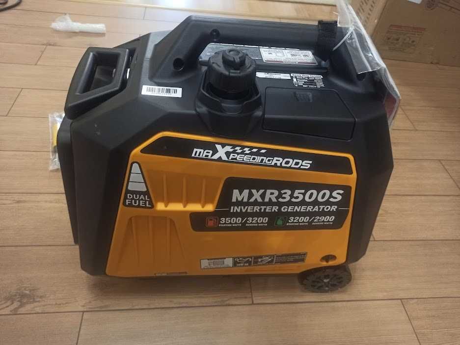 Інверторний генератор MXR3500s 3.2 кВт/3.5кВт газ/бензин краще EcoFlow