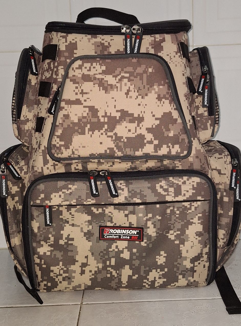 ROBINSON MOCHILA CAMO PREDATOR para todas atividades de pesca