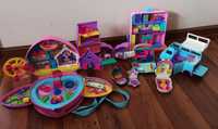 Zestaw Polly pocket domek auto