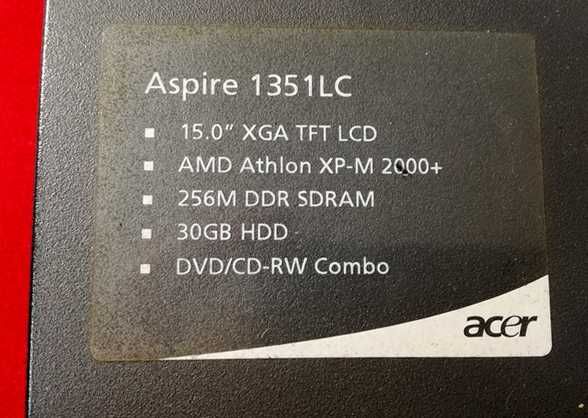 Computador portátil Acer Aspire