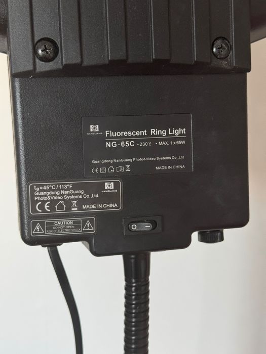 Lampa pierścieniowa 65W