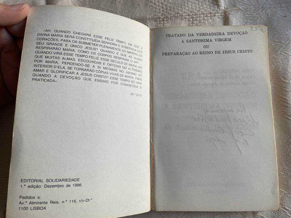 Tratados da Verdadeira Devoção à Santíssima Virgem
