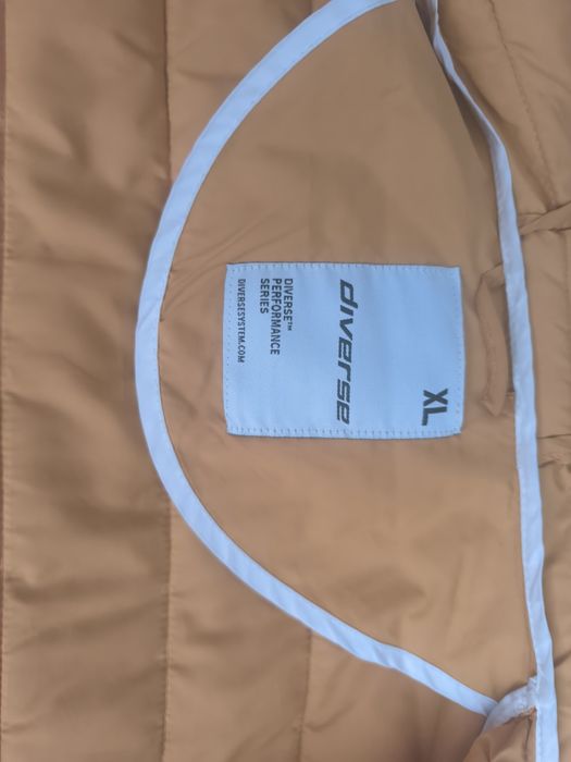 Kurtka pikowana przejściowa płaszcz Diverse rozmiar XL