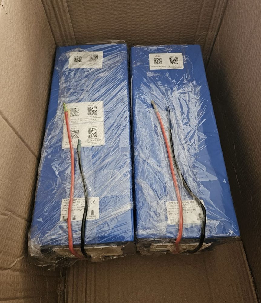 Bateria de Litio 60v 17S 33Ah e 30Ah (SMART BMS)
