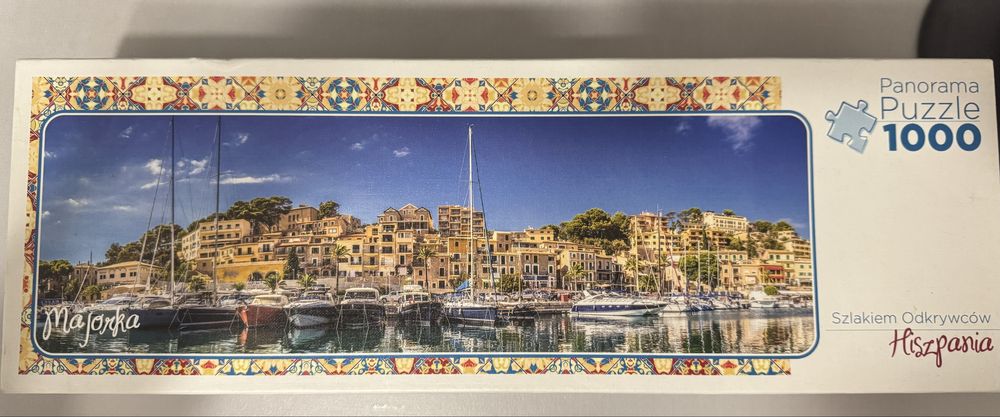 Puzzle 1000 Panorama Majorka Mallorca Hiszpania Trefl